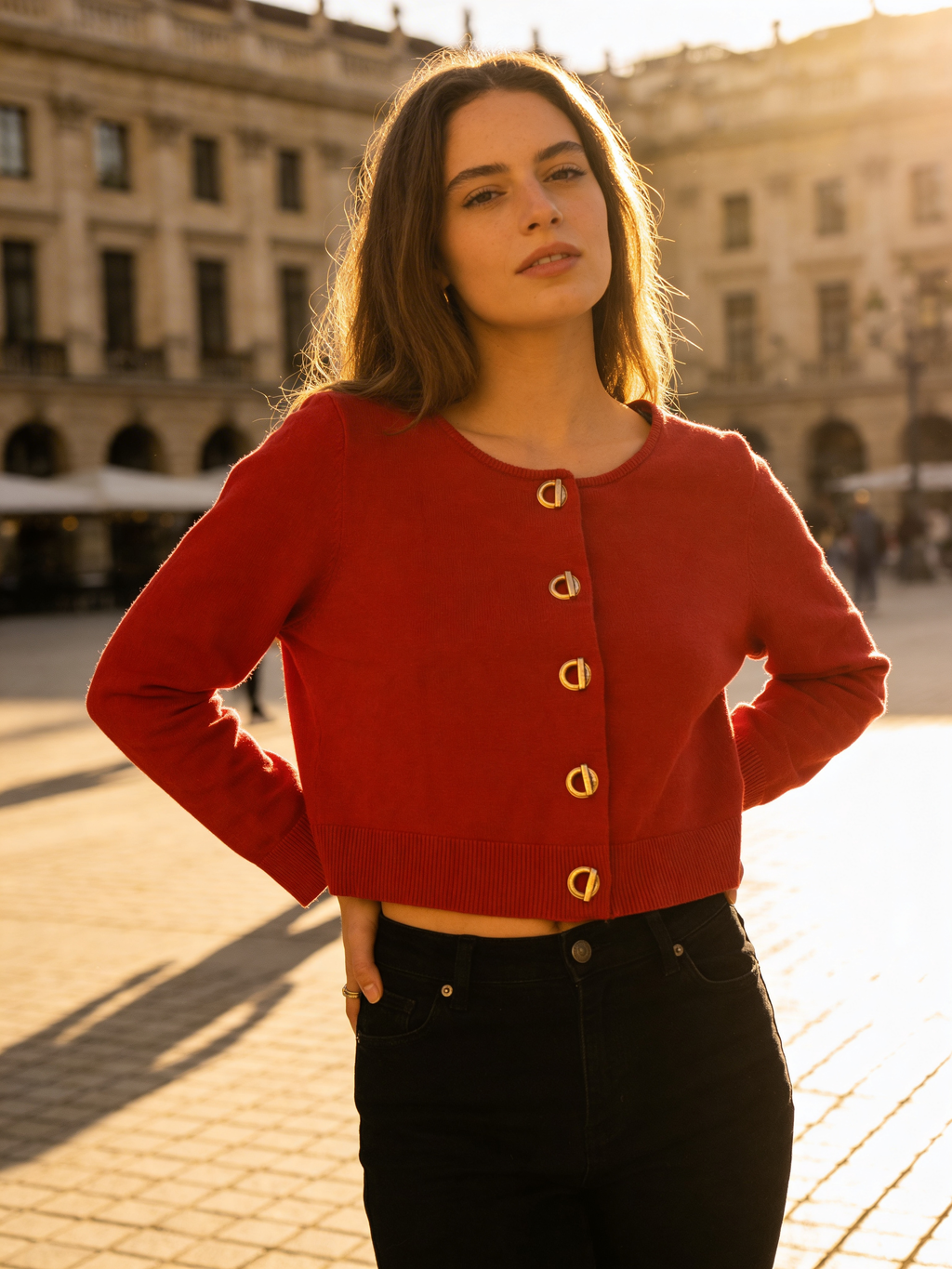 Cardigan court Calvin Klein - S