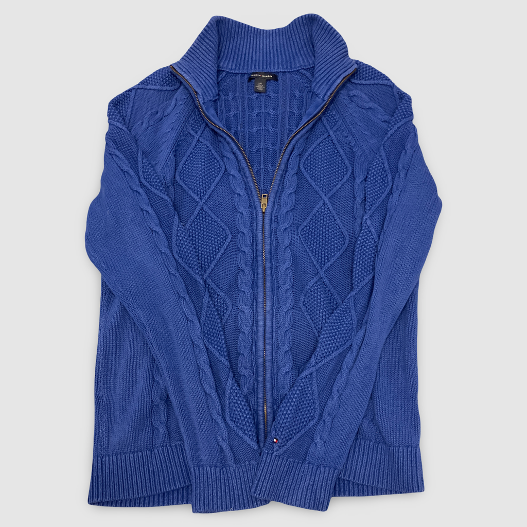 Cardigan torsadé Tommy Hilfiger- L