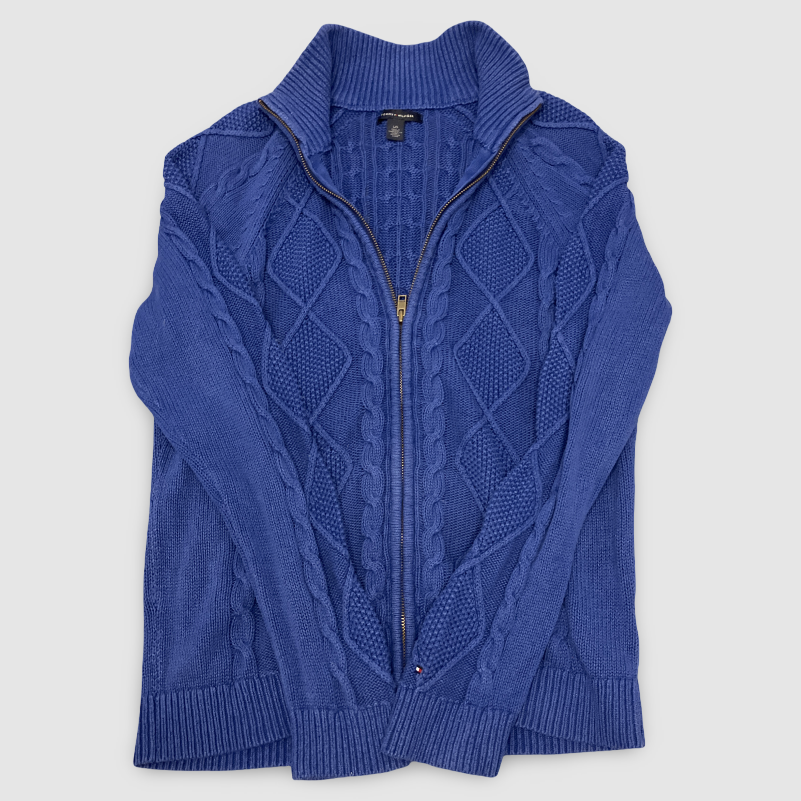 Cardigan torsadé Tommy Hilfiger- L