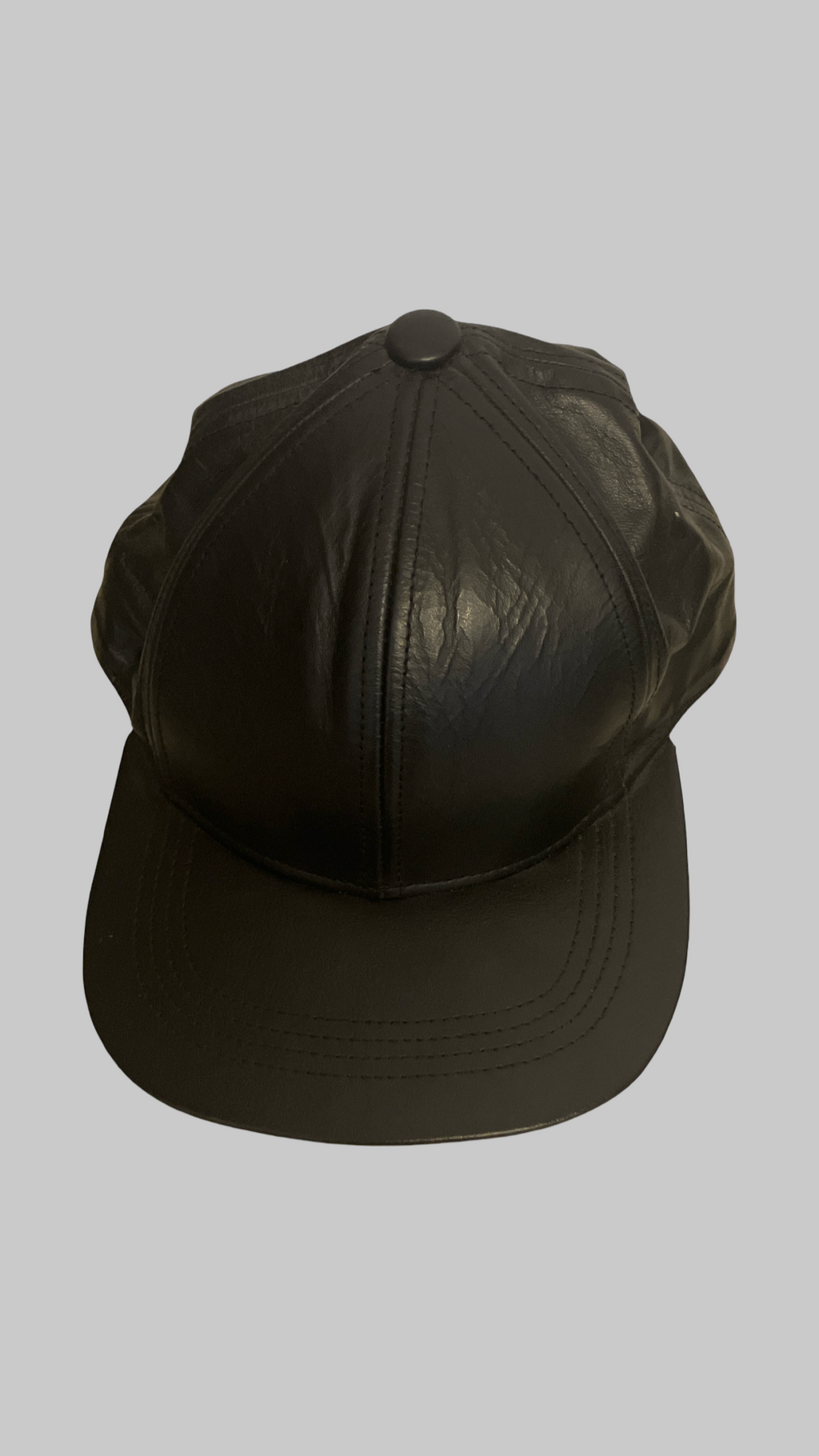 Casquette cuir