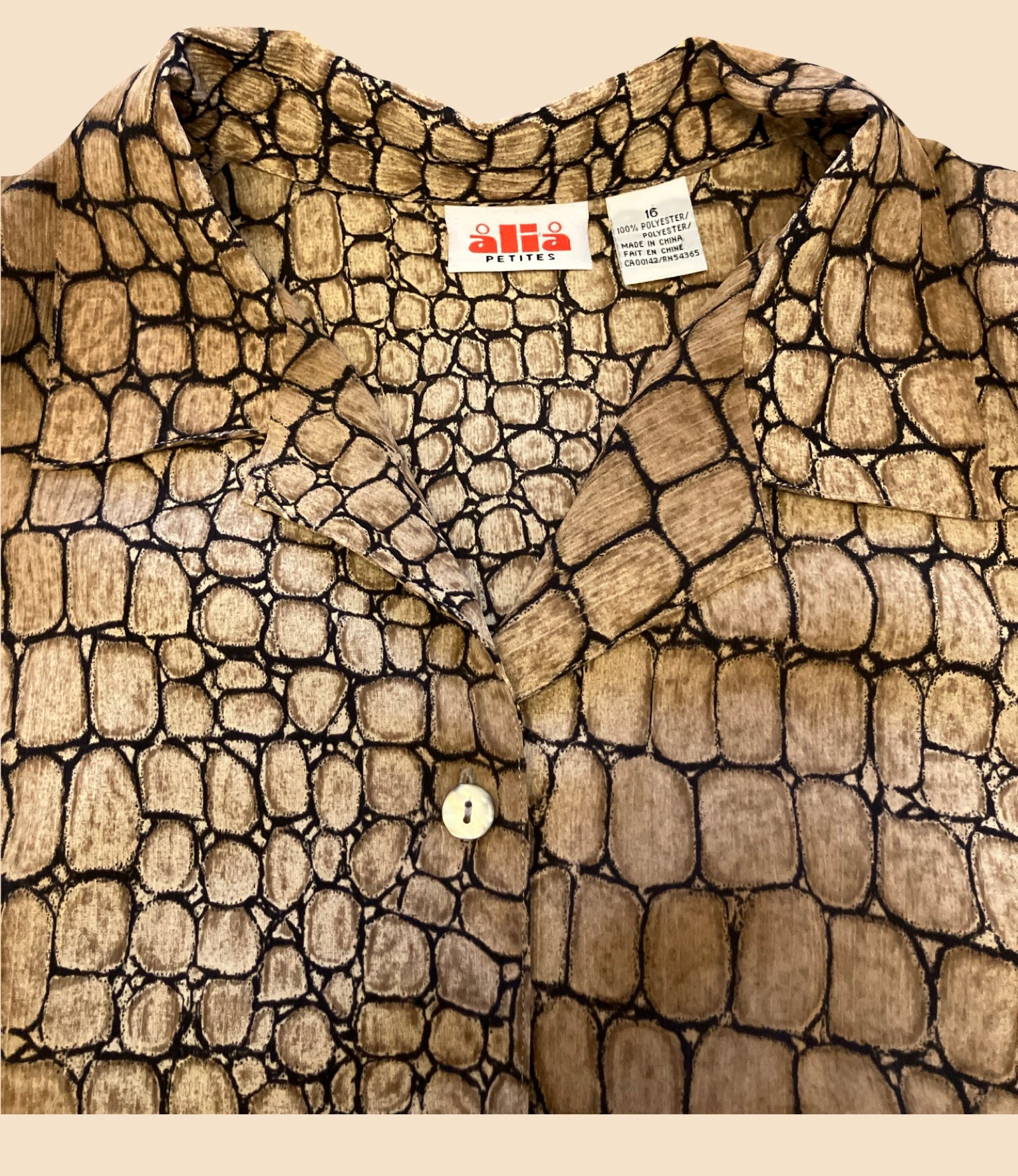 Chemise légère - Vintage ALIA - L
