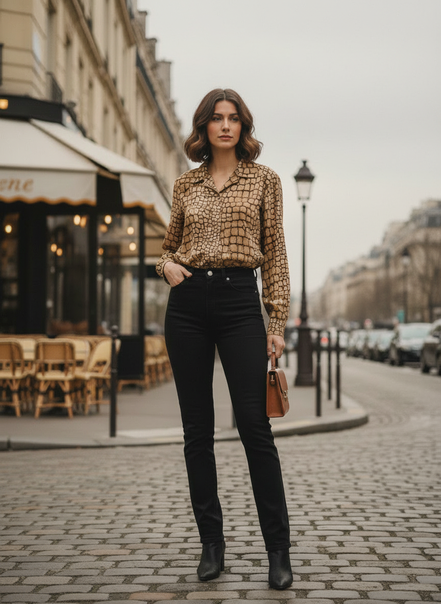 Chemise légère - Vintage ALIA - L