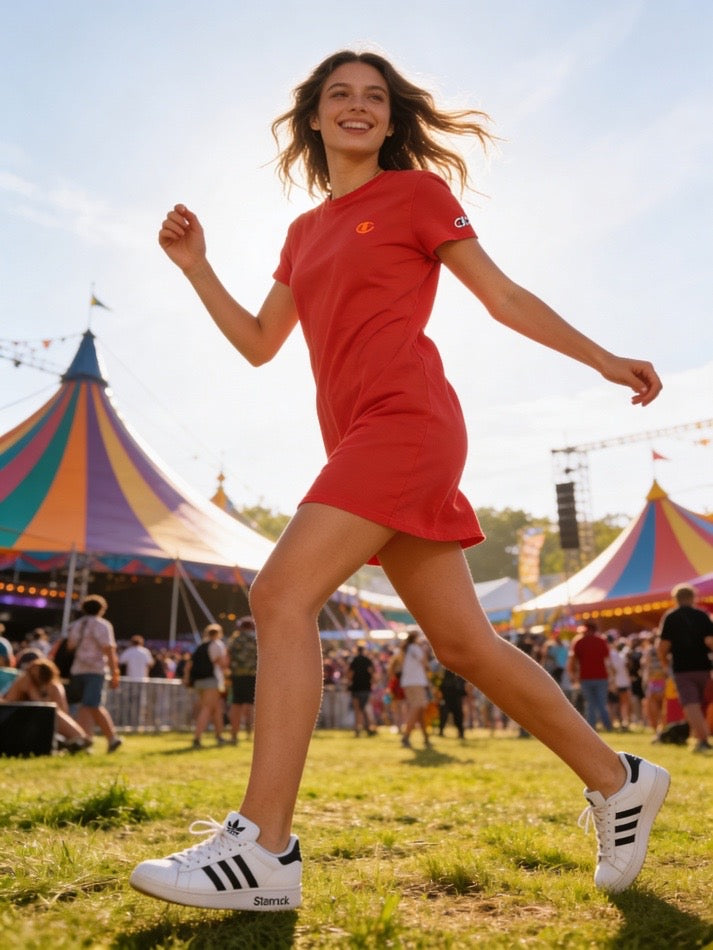 Mini robe sporty Champion - Vibe 90s/Y2K