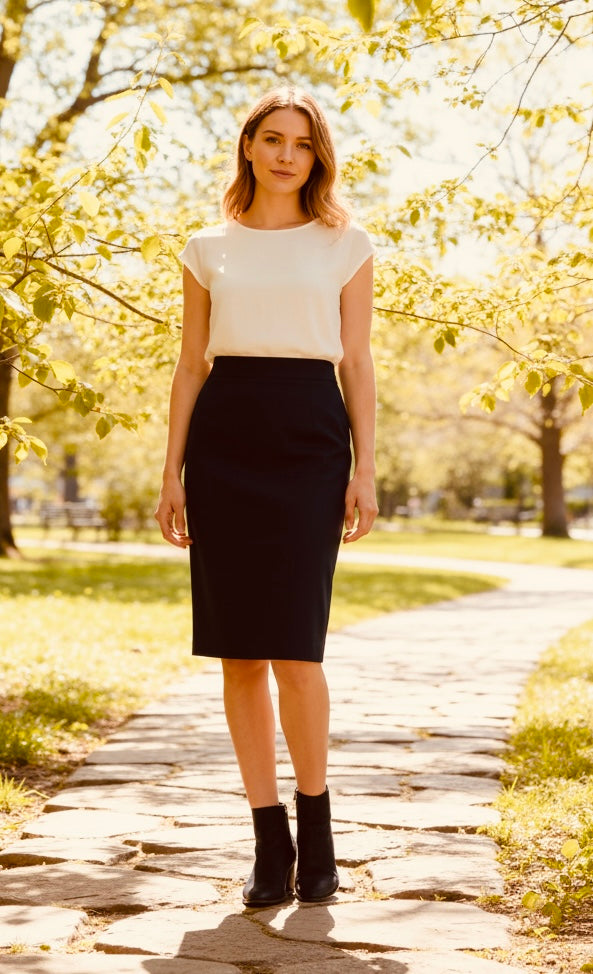 Jupe vintage - Louben pour Laura Petites - S