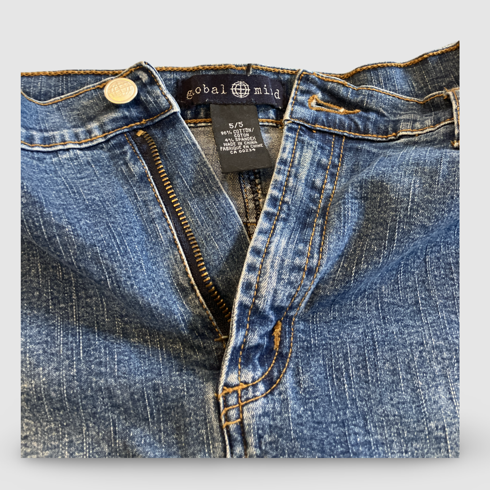 Jupe denim Global Mind - S