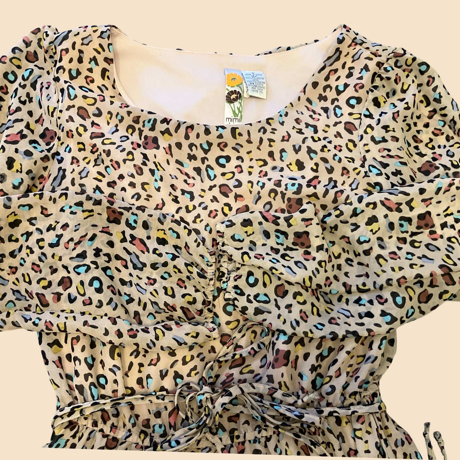 Robe estivale colorée Mimi Chica - S