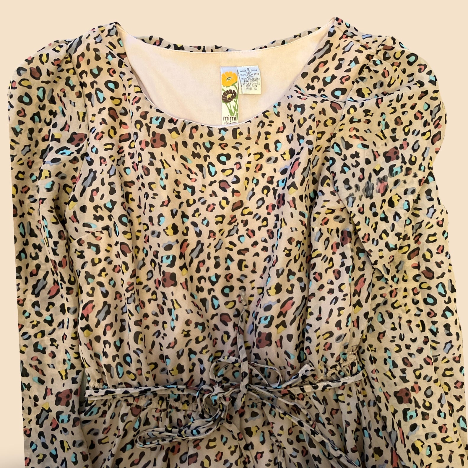 Robe estivale colorée Mimi Chica - S