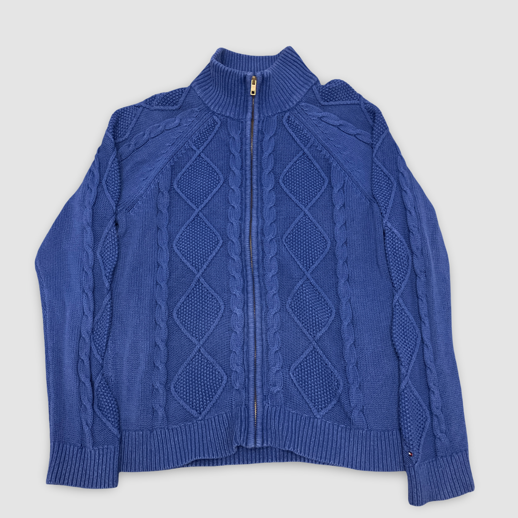 Cardigan torsadé Tommy Hilfiger- L
