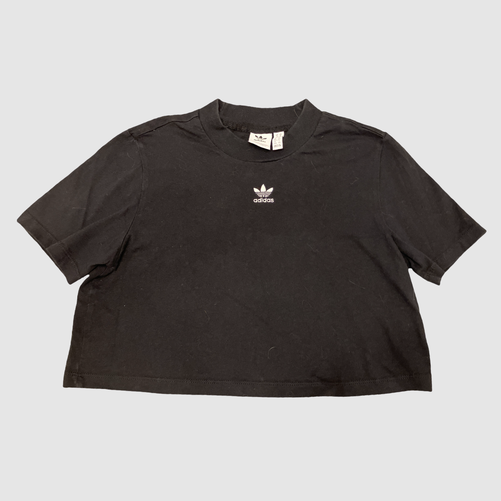 Crop top noir Adidas - M