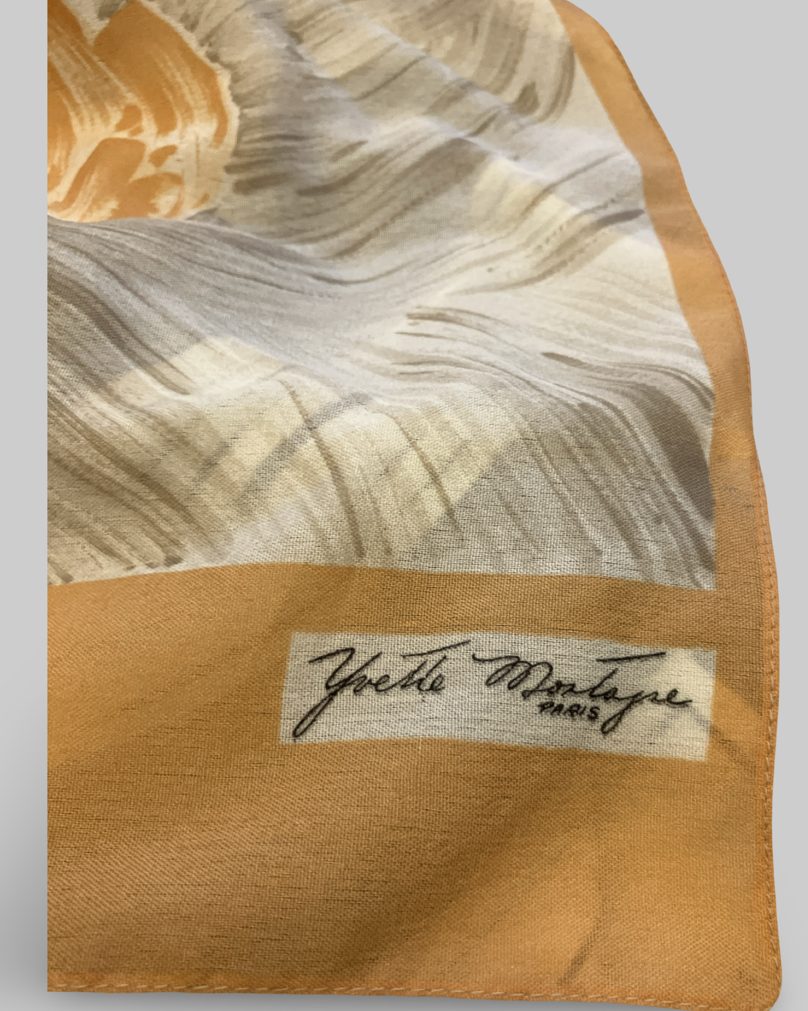 Foulard Yvette Montagne Vintage