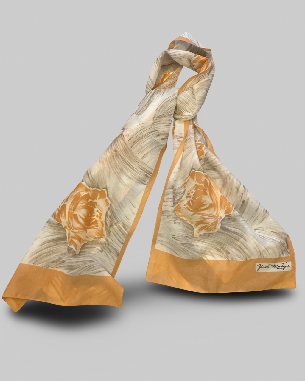 Foulard Yvette Montagne Vintage