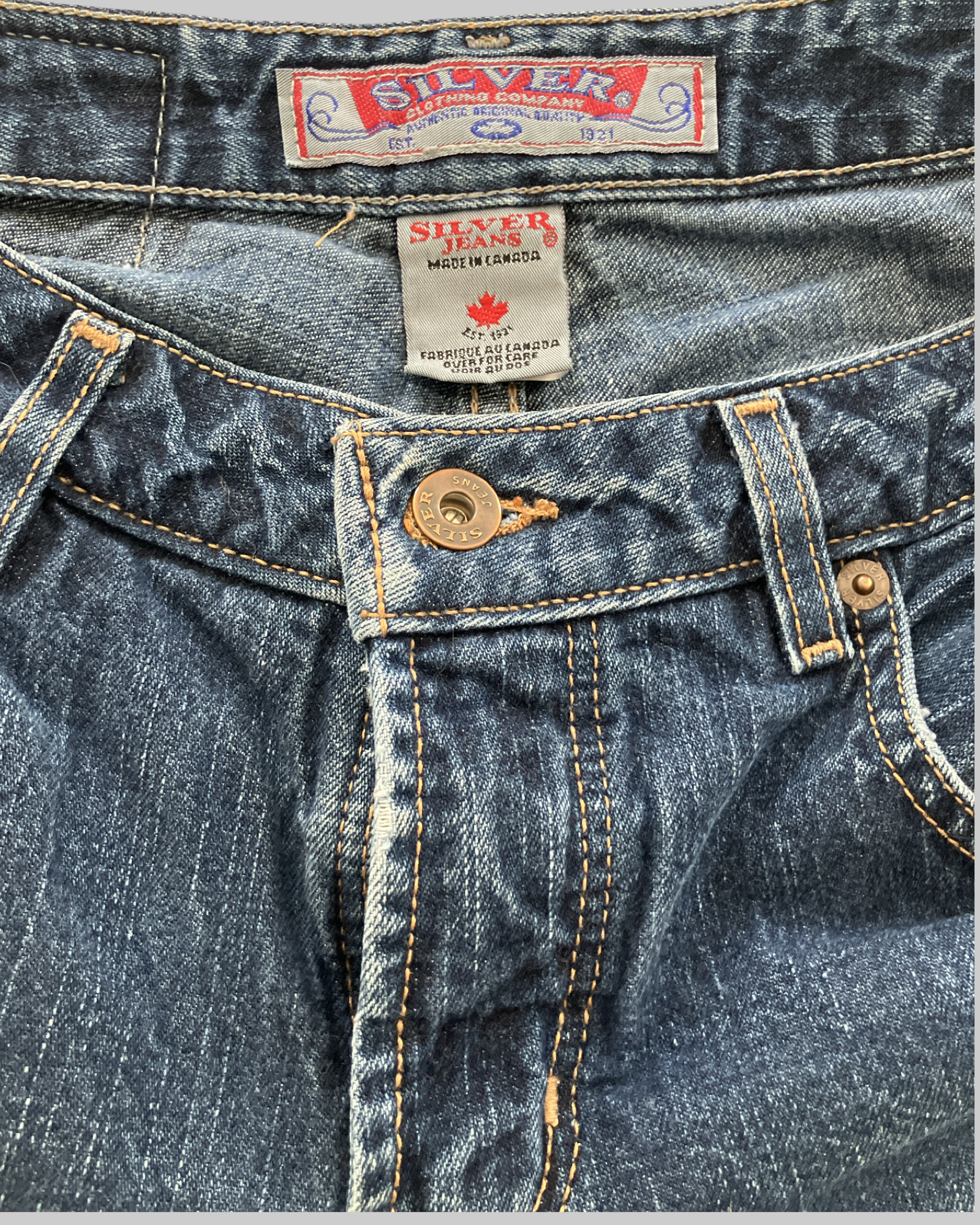 Jeans vintage Silver Canada - Boot cut - 30