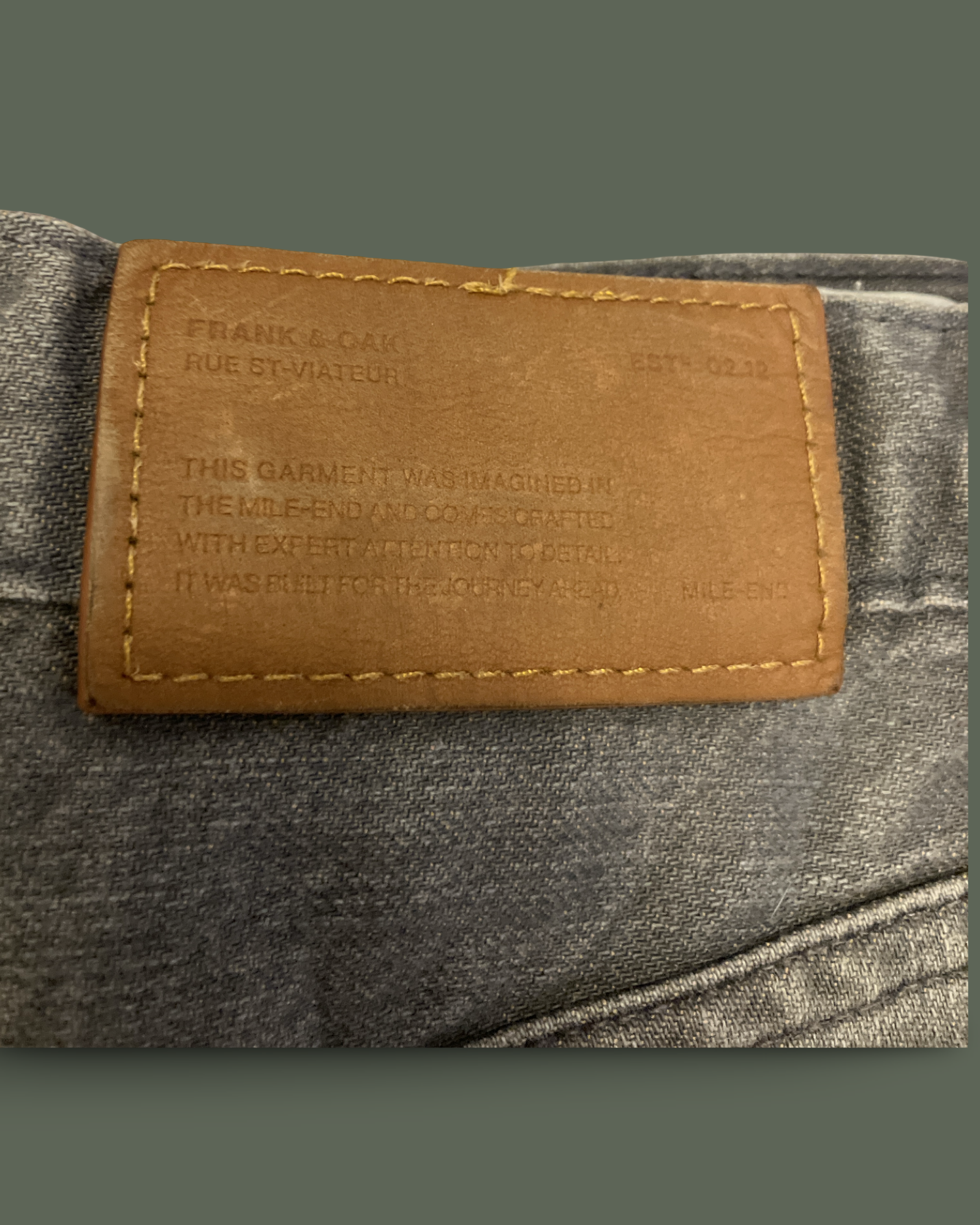 Jeans Frank & Oak - 28x30