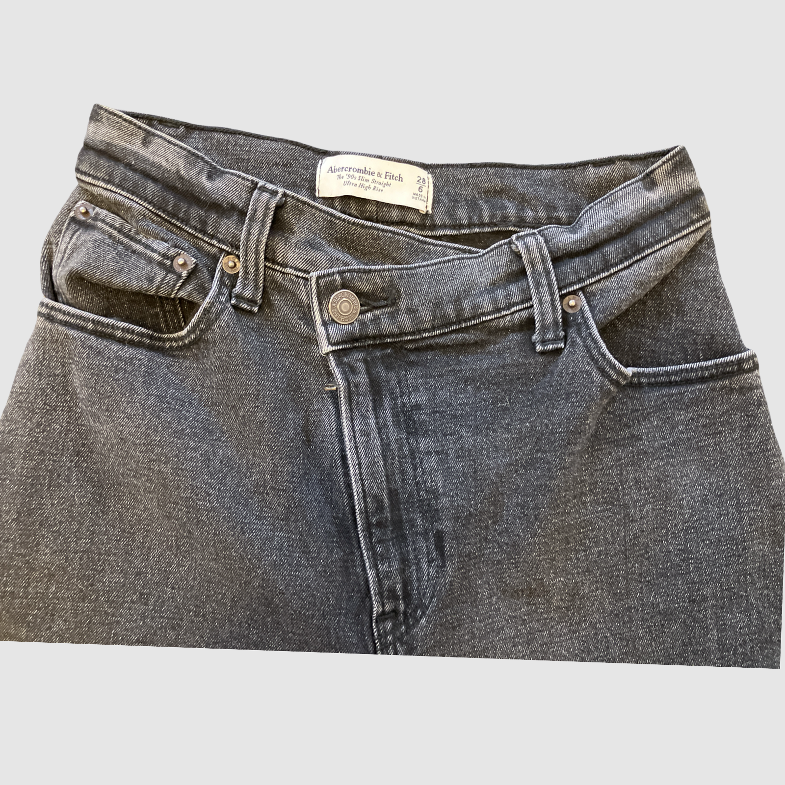 Jeans Abercrombie & Fitch 90's Slim Straight- 28