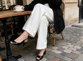 Minimaliste slingback - vernis noir - 7
