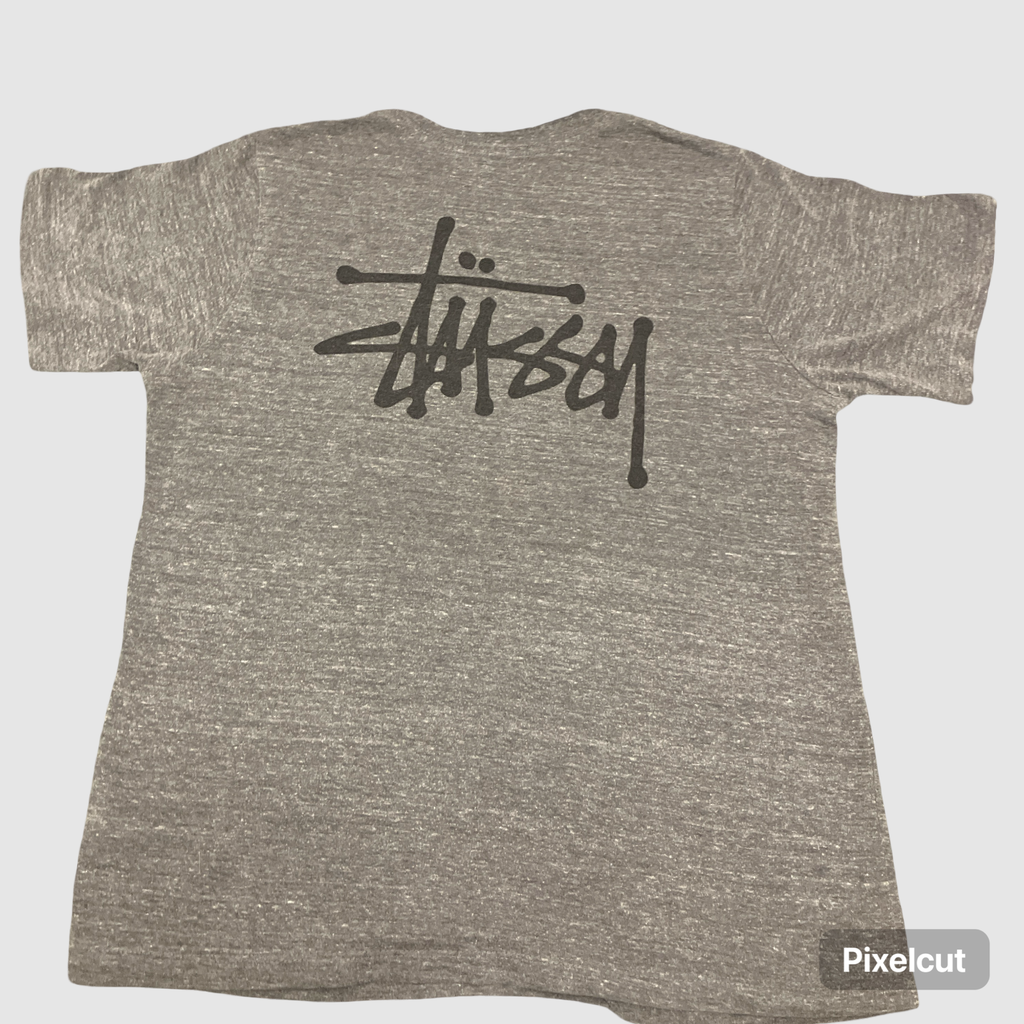 T-shirt gris Stussy - S