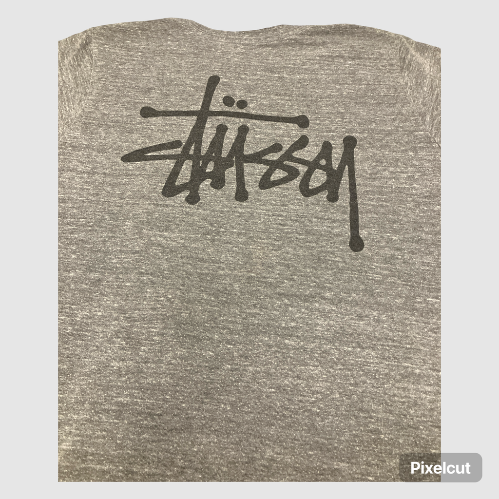 T-shirt gris Stussy - S