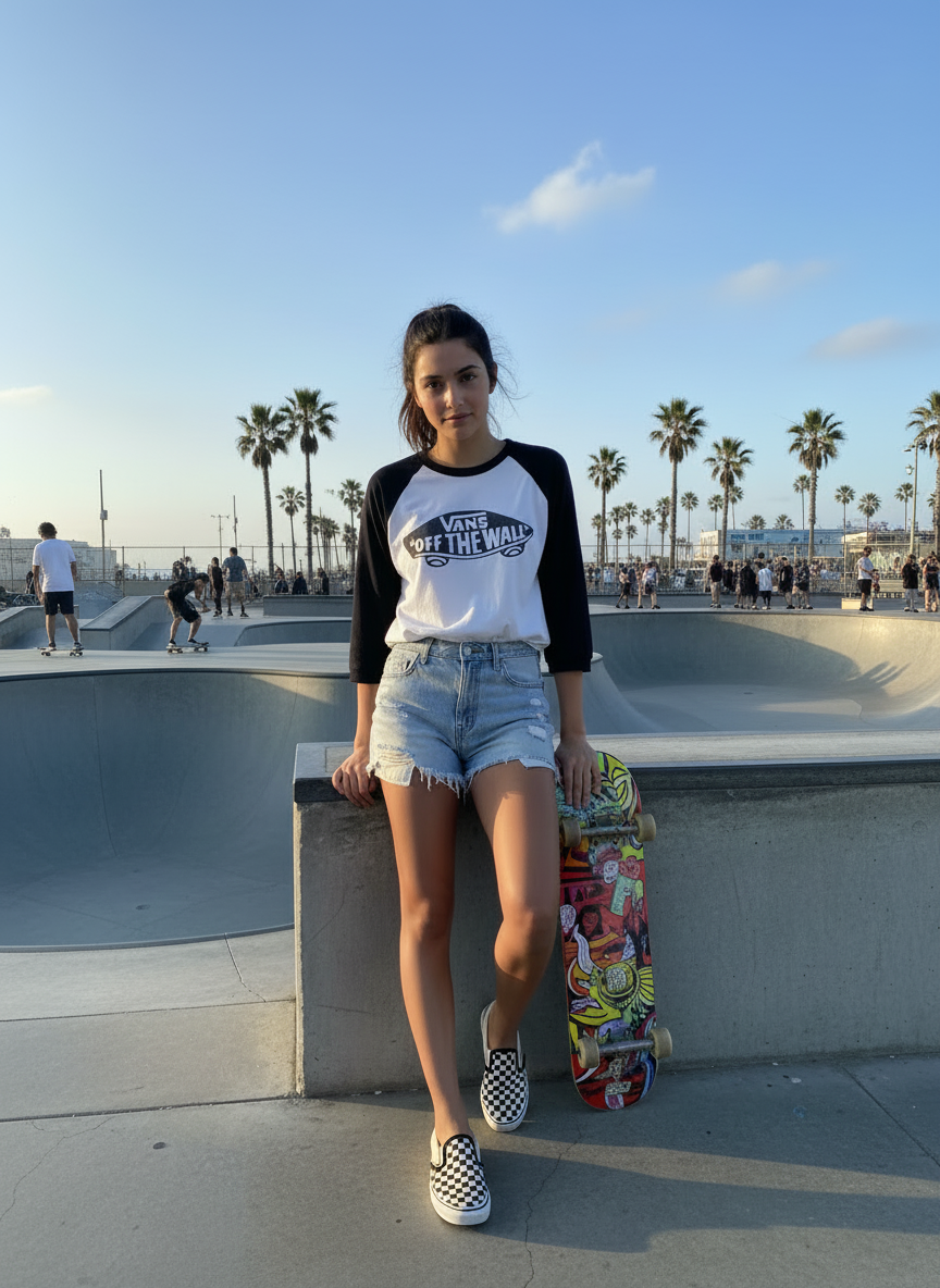 T-shirt Vans Off the wall - S